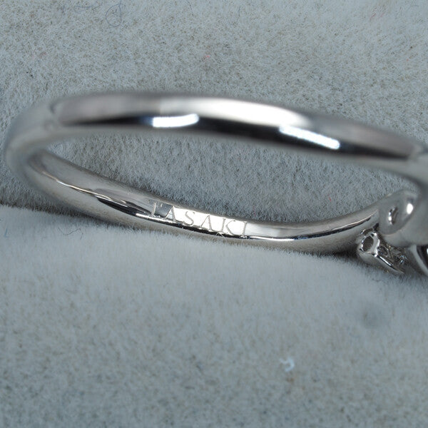 Tasaki Ring Diamond 0.30Ct H Vvs2 3Ex Us5.5-5.75
