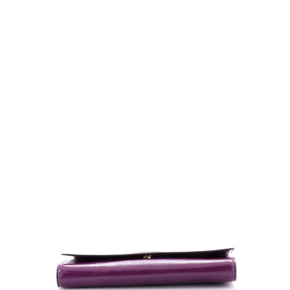 Saint Laurent Belle De Jour Clutch Leather Large