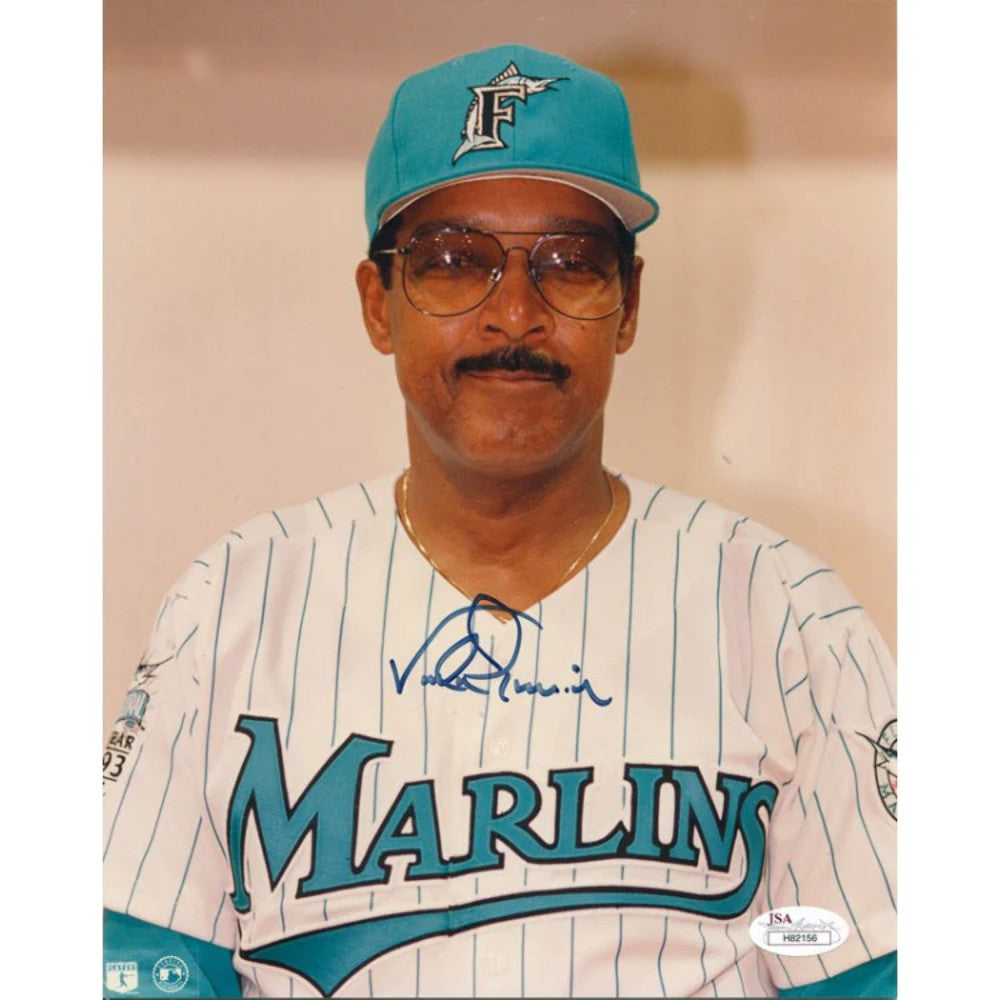 Vada Pinson Autographed 8X10 Photo