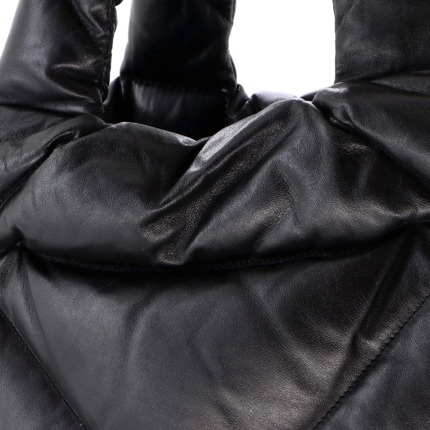 Prada Padded Tote Bag Quilted Nappa Leather Large