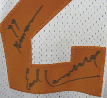 Earl Campbell Hof Autographed/Inscribed Wilson Football Jersey Texas Jsa 183187