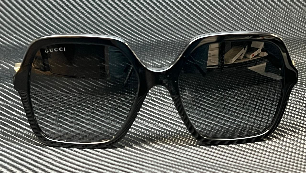 GUCCI GG1072S 001 Black Grey Gradient Women's 56