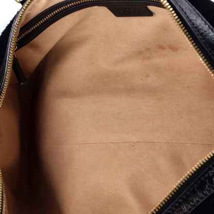 Gucci Ophidia Boston Bag Suede Medium