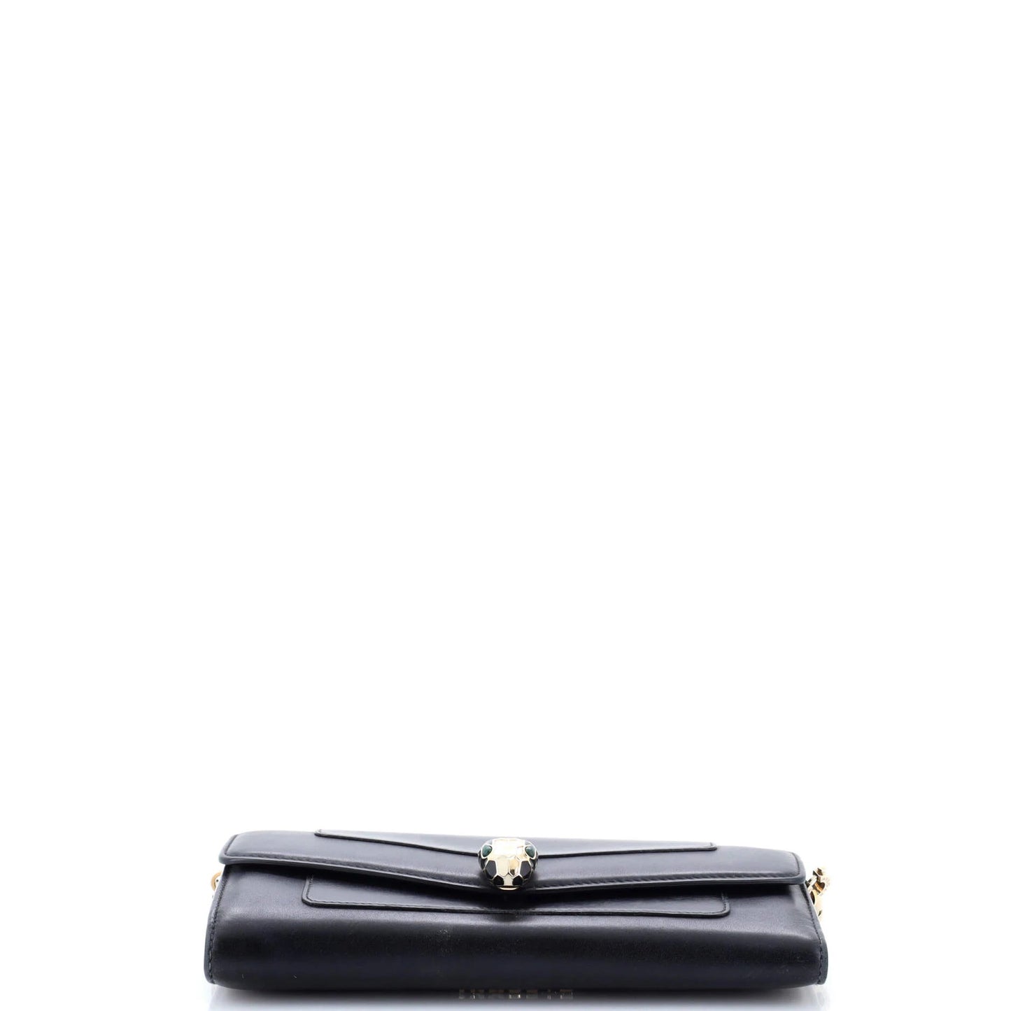 Bvlgari Serpenti Forever Wallet On Chain Leather Long