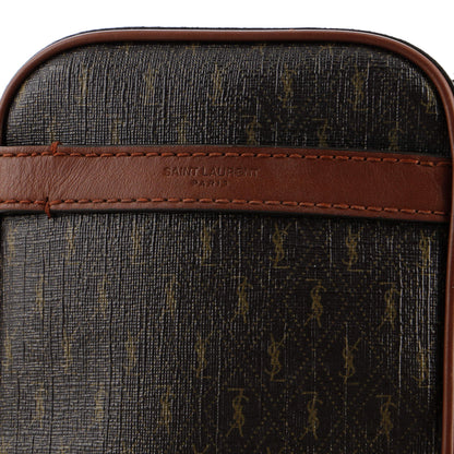 Canvas Saint Laurent Le Monogramme Crossbody Pouch Monogram All Over Coated