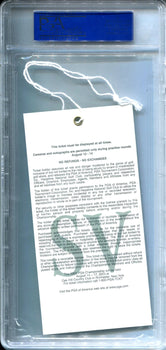 2002 Pga Championship Rich Beem Winner (278) Full Ticket Psa 8