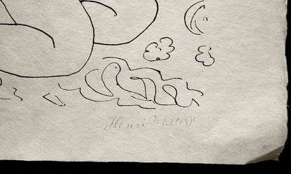 Henri Matisse Lithograph 1960 Coa Signed By Hand Numbered By Hand Collection