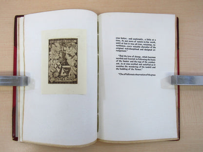 John Ruskin Bertha Gorst Aikin  -Gothic Book-Plates- Limited 3 Rare Book 1912