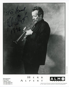 Herb Alpert Autographed 8X10 Photo