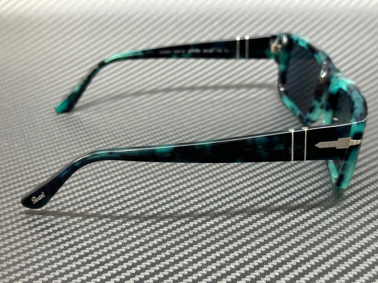 PERSOL PO3347S 1211R5 Havana Blue Unisex 58 mm Sunglasses