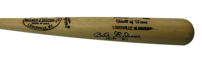 Bob Gibson Hof Cardinals Signed/Inscr Louisville Slugger Baseball Bat Jsa 160654