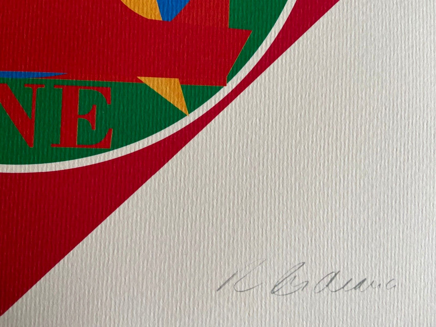 Robert Indiana Lithograph Guggenheim