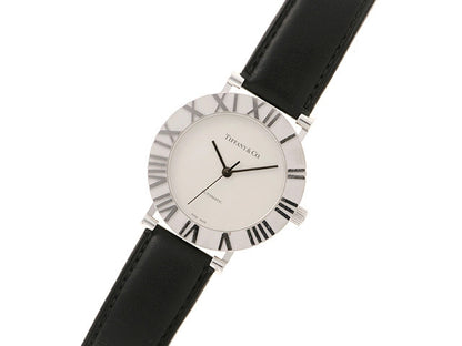 Tiffany&Co Atlas Sv White Color Automatic