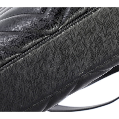 Saint Laurent Tribeca Shopping Tote Matelasse Chevron Leather Medium