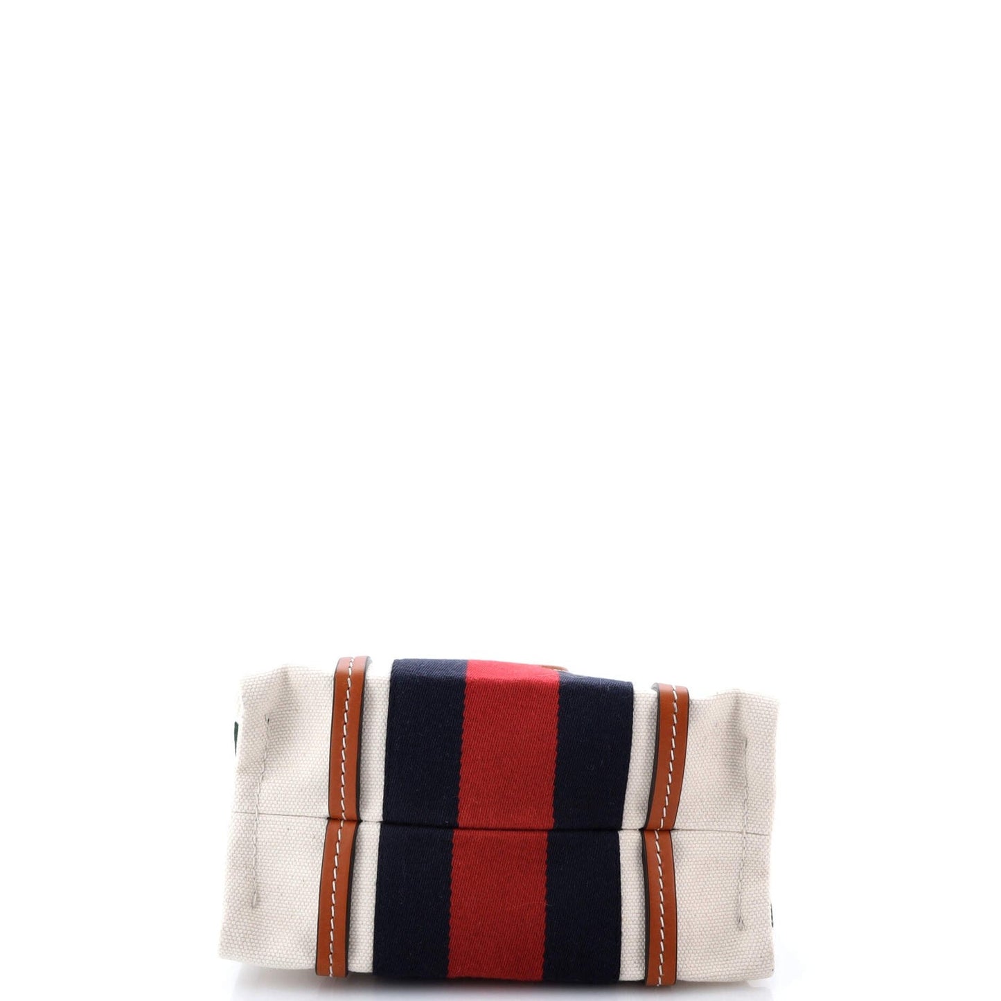 Gucci Interlocking G Web Tote Canvas Mini