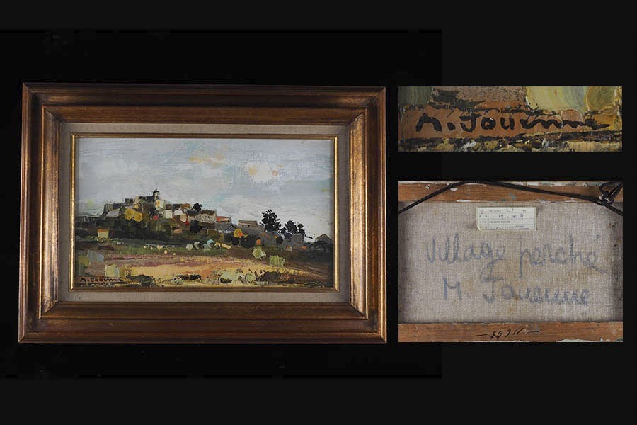 Michel Jouenne Original Oil Painting 8M French Lgion D'Honneur Awarded Artist