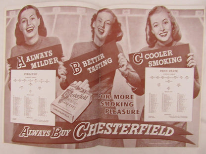 1945 Penn State Nittany Lions Vs. Syracuse College Football Program 137567