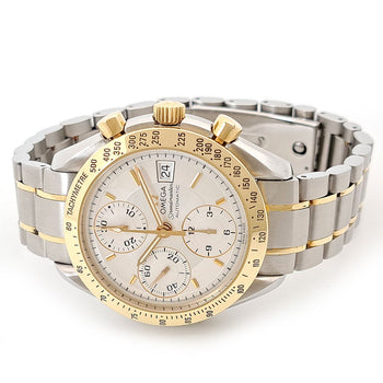 Omega Speedmaster Chronograph Date 3313.30 Silver Men'S Used Watch #61016