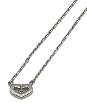 Cartier C Heart Diamond Necklace