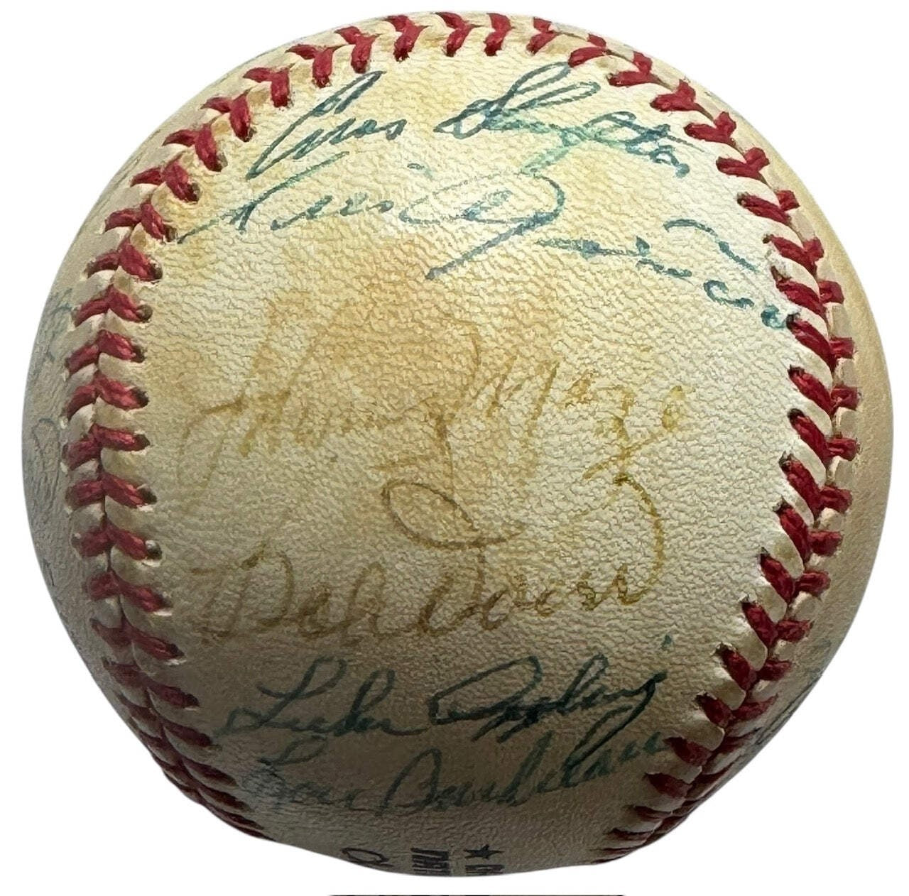 (JSA) MLB Hall Of Famers Autographed Official Baseball
