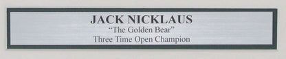 Jack Nicklaus Autographed 11X14 Photo British