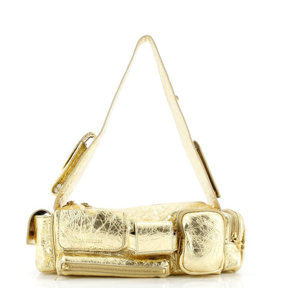 Balenciaga Superbusy Multi-Pocket Sling Bag Leather Small