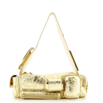 Balenciaga Superbusy Multi-Pocket Sling Bag Leather Small