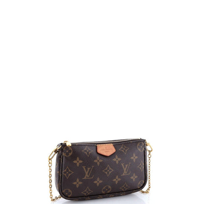 Louis Vuitton Multi Pochette Accessoires Pouch Monogram Canvas Small