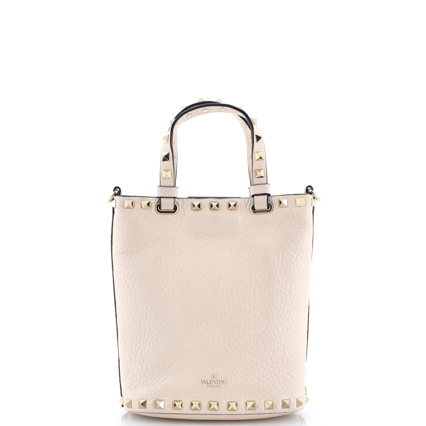 Valentino Garavani Rockstud Bucket Crossbody Bag Leather Mini