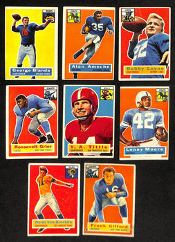 1956 Topps Football Card Complete Set (1-120)