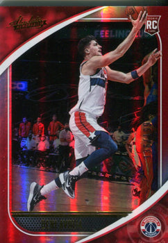 Deni Avdija 2020 Panini Absolute Red Rookie Card 136/199 #99