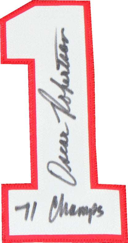Oscar Robertson Autographed Milwaukee Bucks Mitchell & Ness Jersey (Psa)