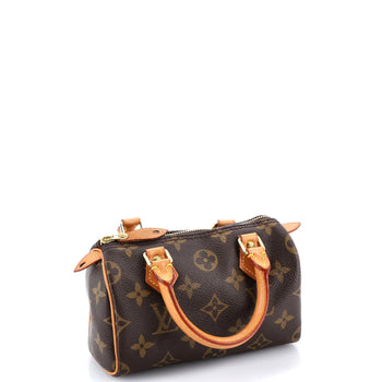 Louis Vuitton Speedy Mini Hl Handbag Monogram Canvas