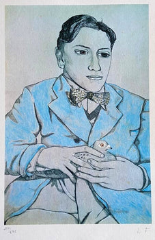 Lucian Freud Lithograph Coa Numbered By Hand Signed Limited 275