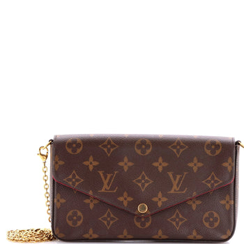 Canvas Louis Vuitton Felicie Pochette Monogram