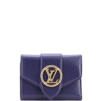 Louis Vuitton Lv Pont 9 Wallet Leather Compact