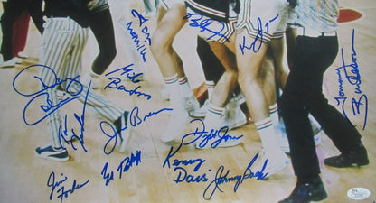 1972 Team Usa Basketball 13X Team Signed 16X20 Photo Olympics Jsa 193120