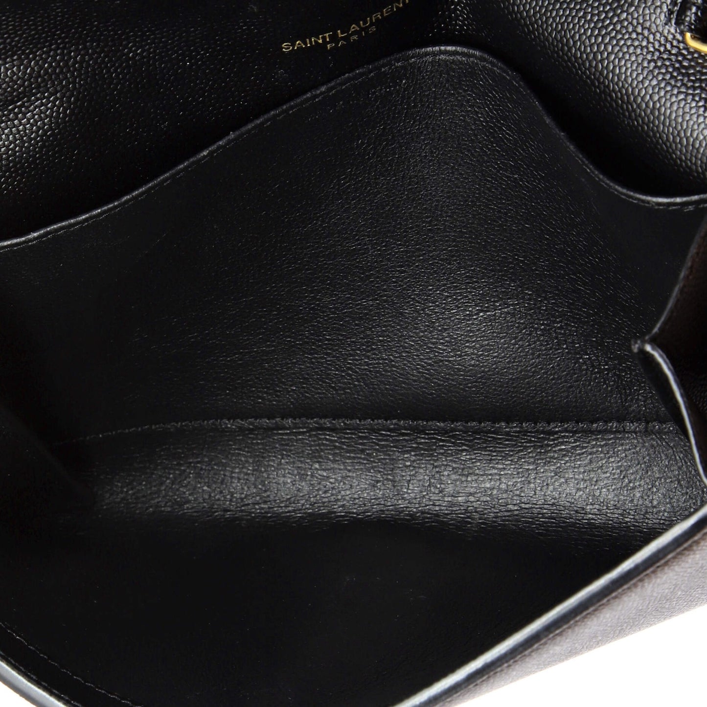 Saint Laurent Uptown Chain Wallet Leather