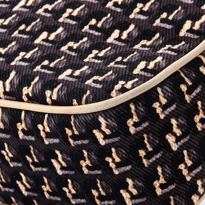 Chanel Vintage Clover Camera Bag Printed Canvas Small