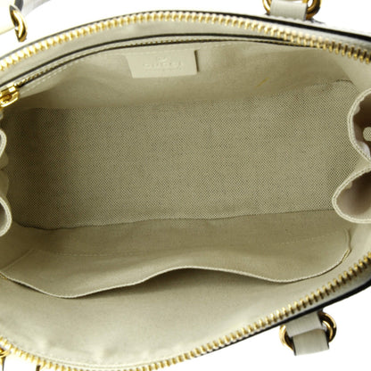 Gucci Horsebit 1955 Top Handle Bag Gg Coated Canvas With Leather Small