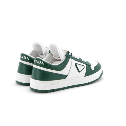 Prada Women'S Downtown Low-Top Sneakers Leather