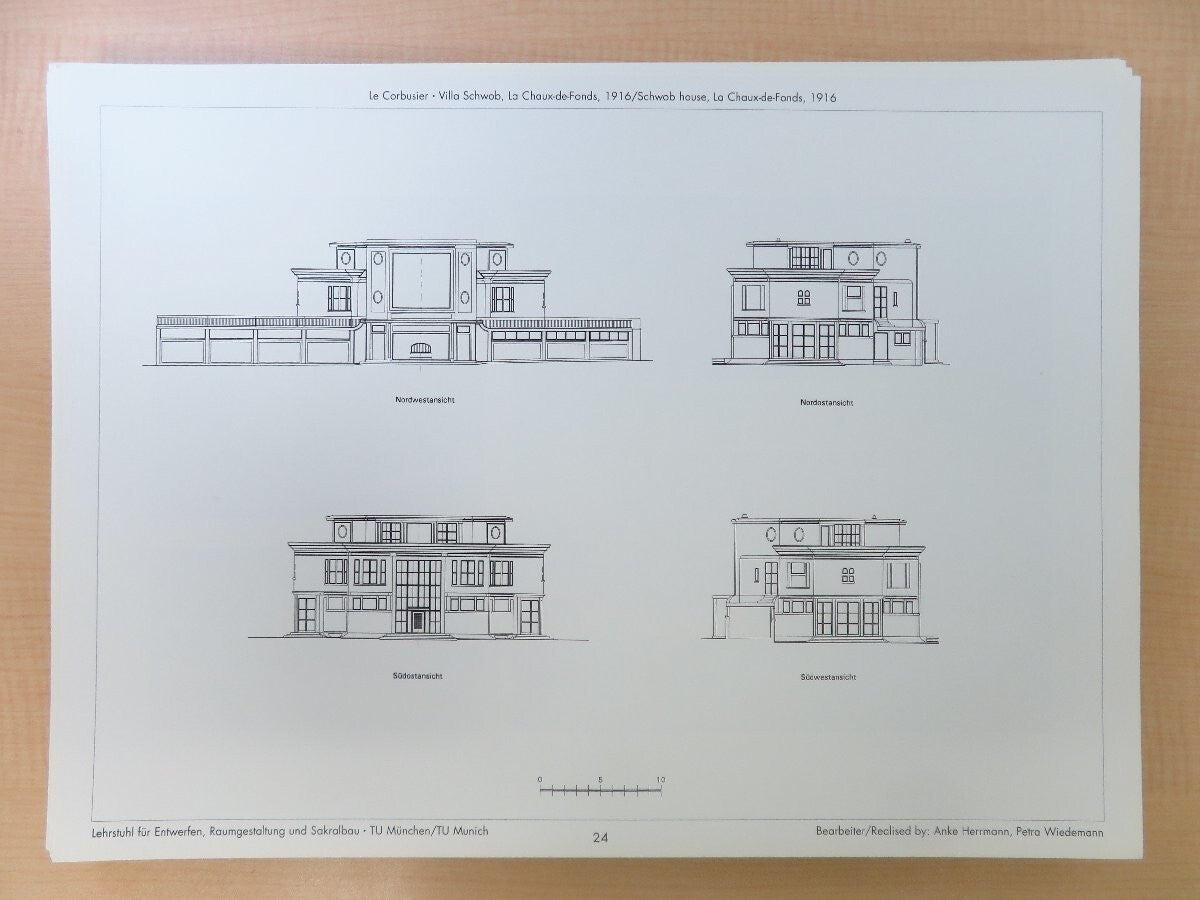 Le Corbusier 1887-1965 40 Houses / 40 Wohnhauser Revised Edition 1999 Complete