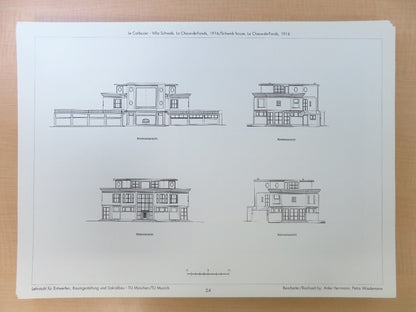 Le Corbusier 1887-1965 40 Houses / 40 Wohnhauser Revised Edition 1999 Complete
