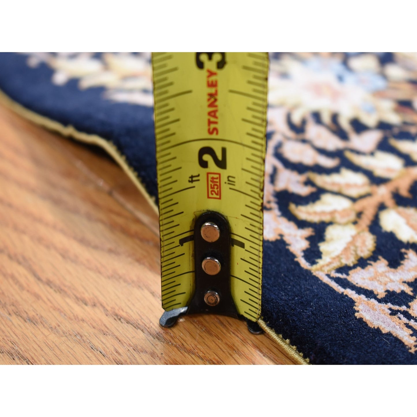 4'1"X6'4" Ajax Red Kishoon Design 400 Kpsi Pure Silk Hand Knotted Rug