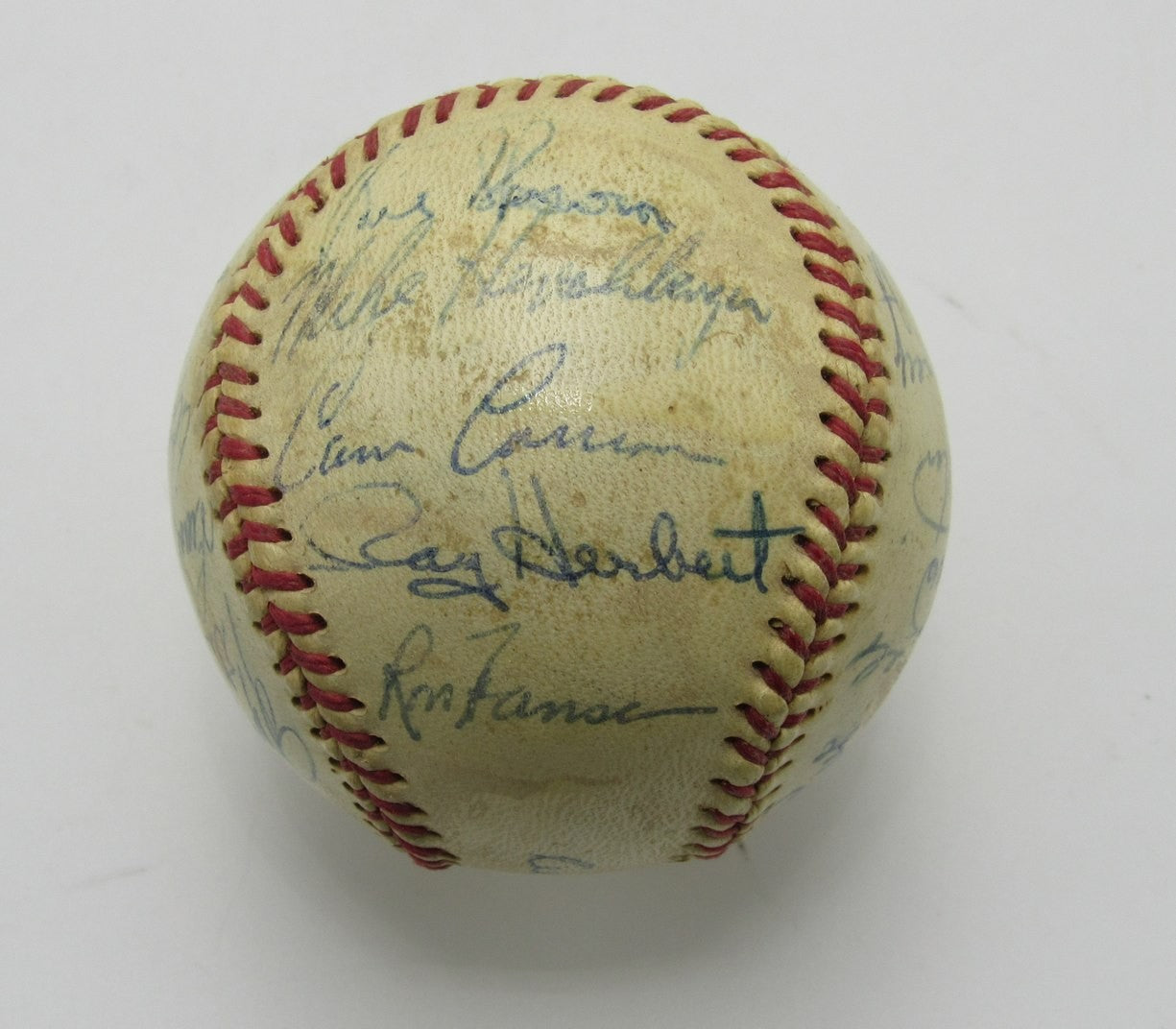 1963/64 Chicago White Sox Team Multi-Signed/Autographed (26) Baseball 196357