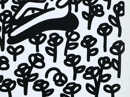 Yok Rotten Flowers 2021 Silkscreen Art Print On Mohawk Supreme Paper