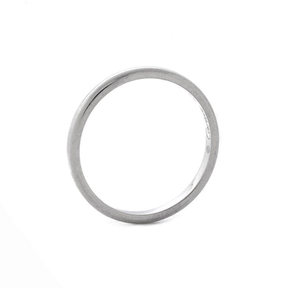 Cartier 1895 Wedding Band Ring Platinum 2Mm