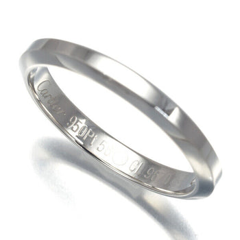 Cartier Ring Wedding Band 3Mm Eu56 950 Platinum
