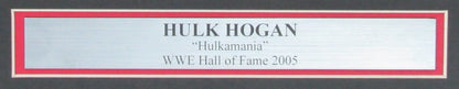 Hulk Hogan Hof Autographed 16X20 Photo Wwe Framed