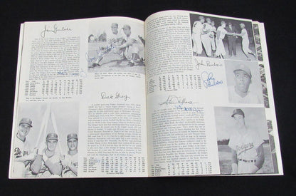 1958 Dodgers Signed/Auto (26) Yearbook Koufax